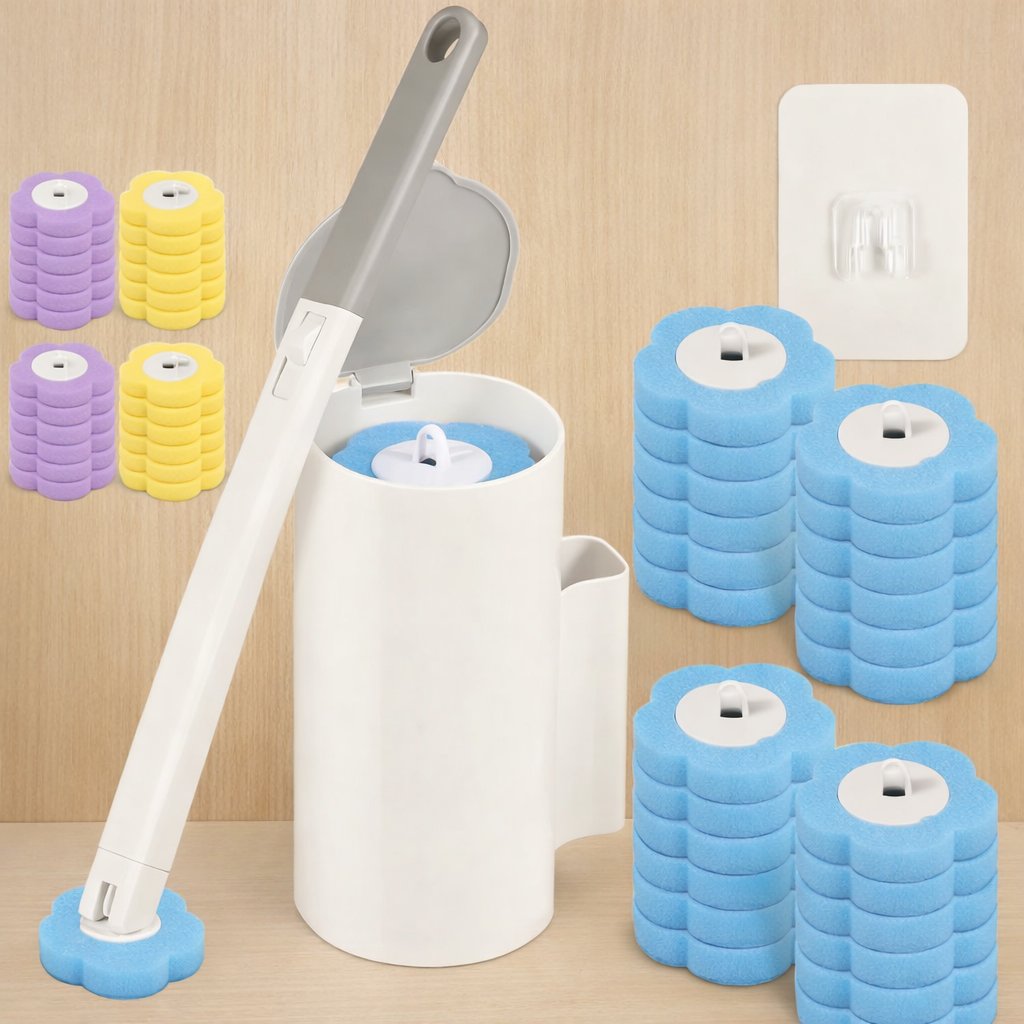 Disposable Soap Head Toilet Cleaner