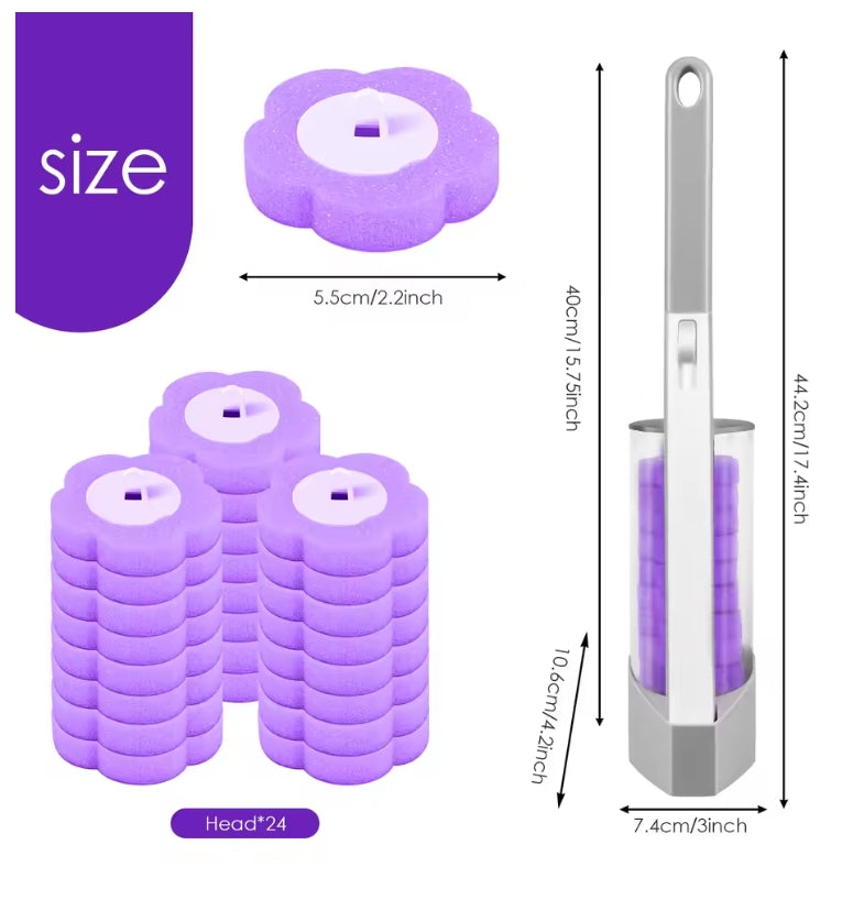 Disposable Soap Head Toilet Cleaner