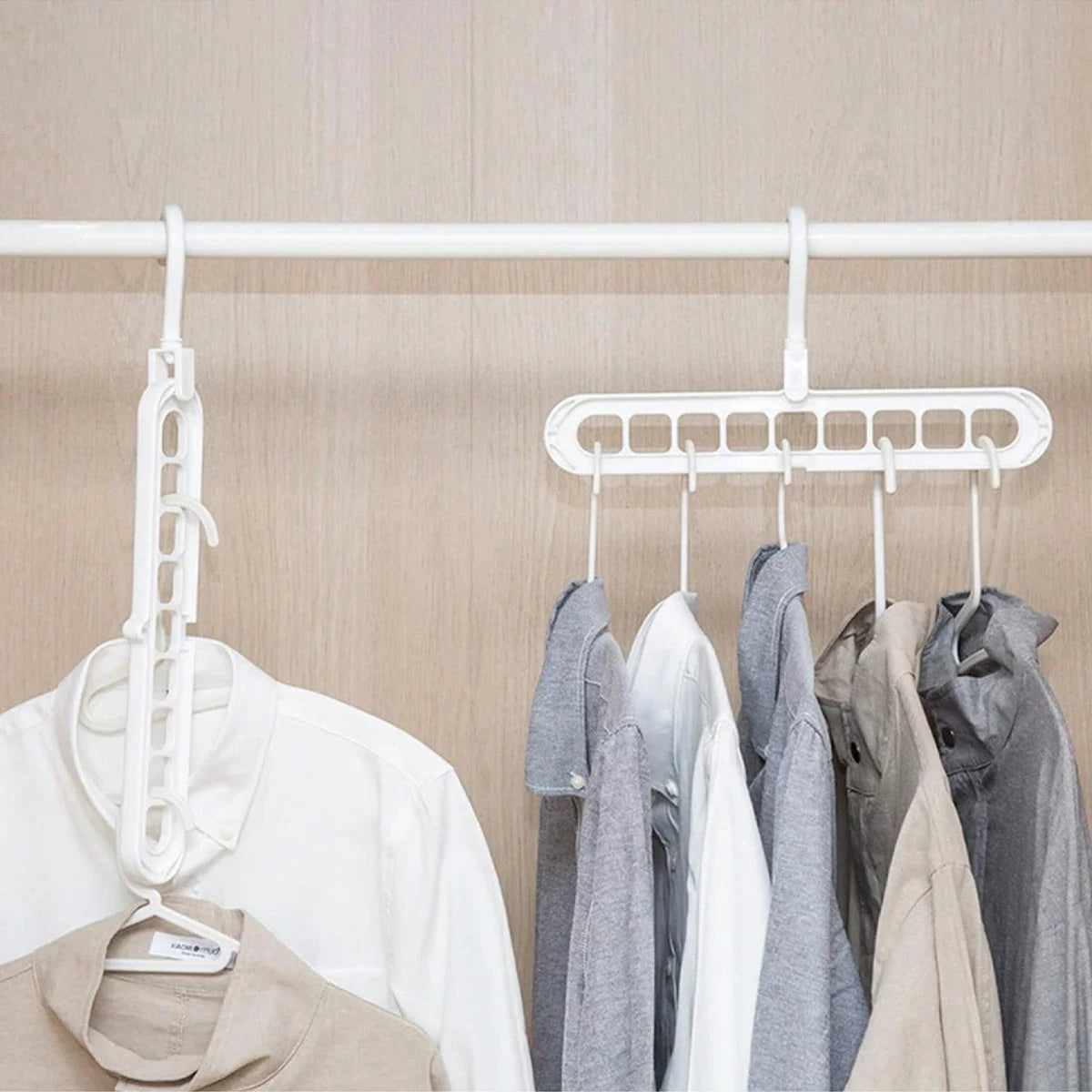 Bundle of 3 - Nine Hole Folding Hanger