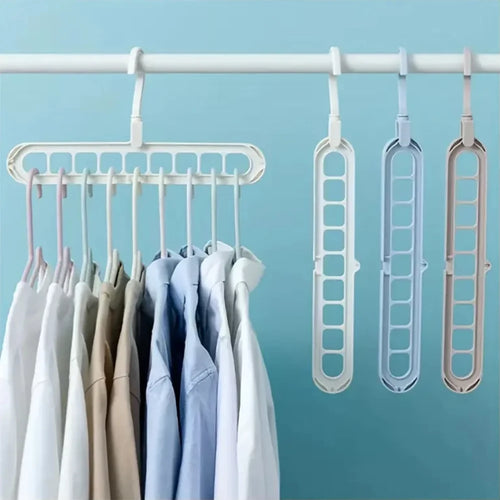 Bundle of 3 - Nine Hole Folding Hanger